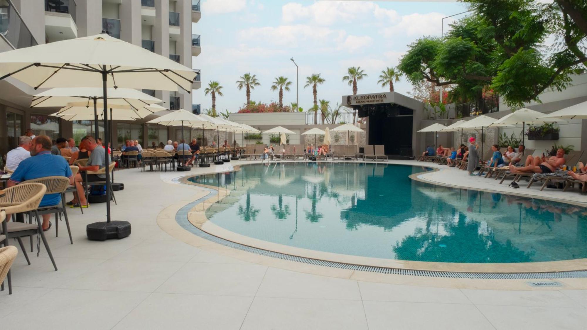 Kleopatra Dreams Beach Hotel Alanya Exterior foto