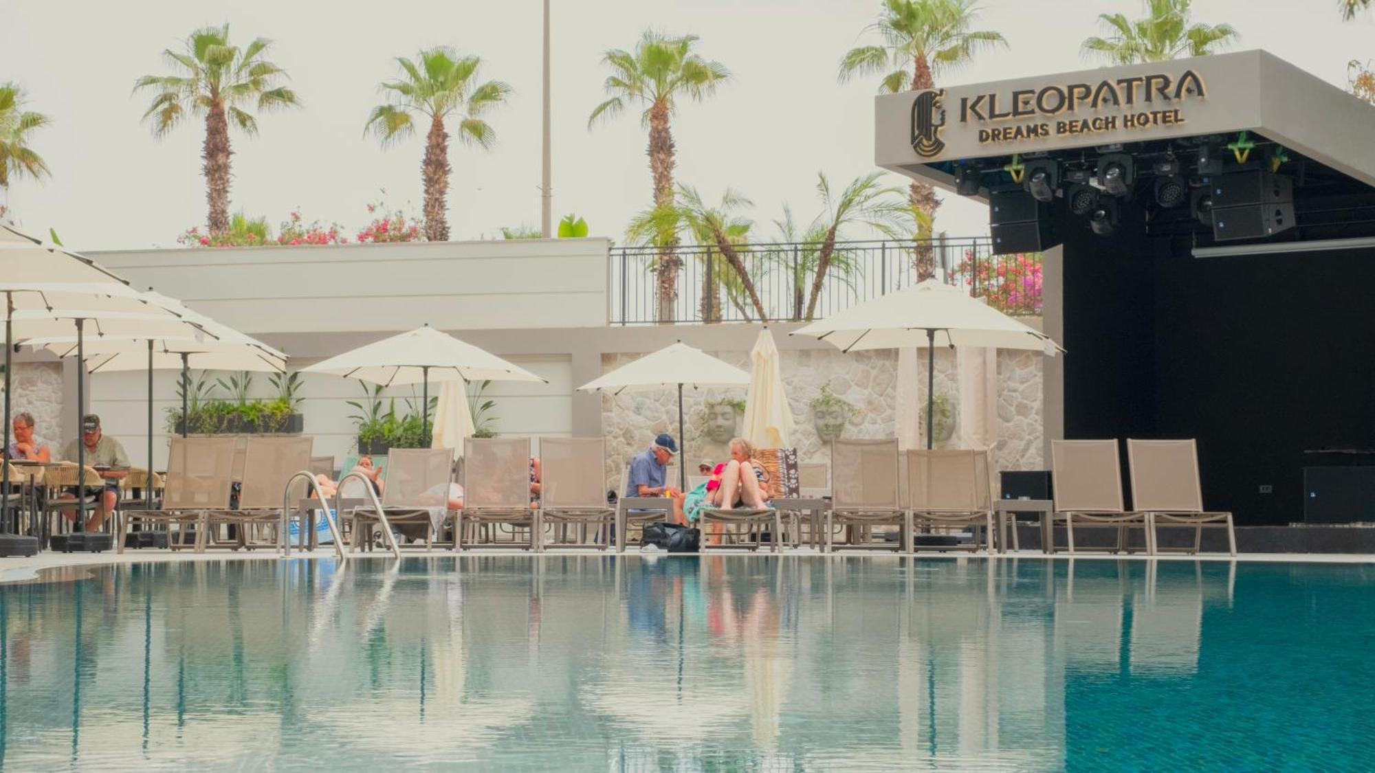 Kleopatra Dreams Beach Hotel Alanya Exterior foto